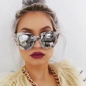 New Quay Sugar and Spice Marble Sunglasses 🕶